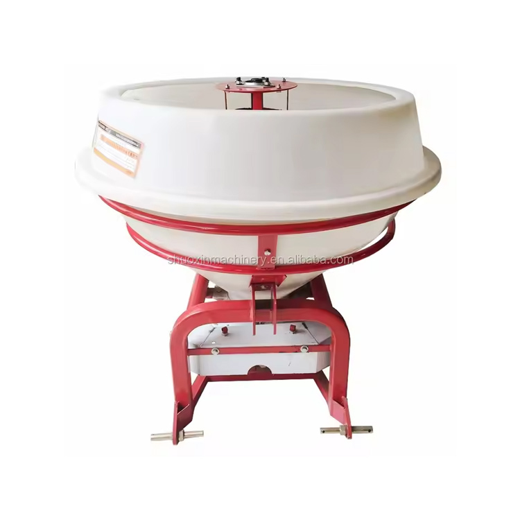 تطبيق نثر الأسمدة البلاستيكية في الميدان